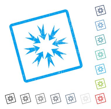 Basınç okları simge kauçuk filigran