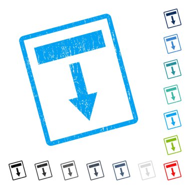 Simge kauçuk filigran çekin