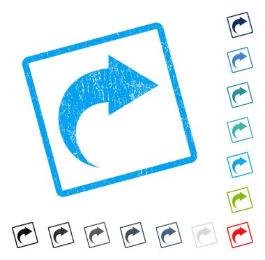 Simge kauçuk filigran Yinele