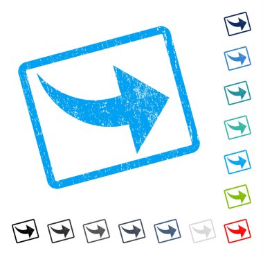 Simge kauçuk filigran Yinele