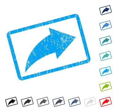 Simge kauçuk filigran Yinele