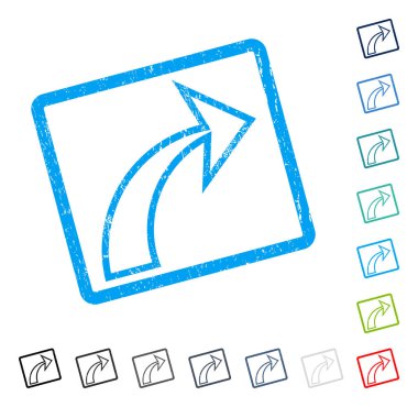 Simge kauçuk filigran Yinele