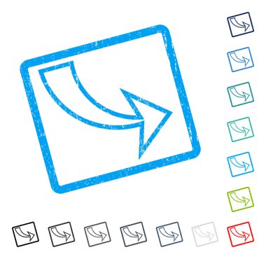 Simge kauçuk filigran Yinele