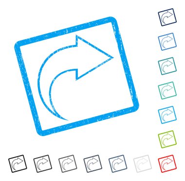 Simge kauçuk filigran Yinele