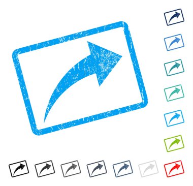 Simge kauçuk filigran Yinele