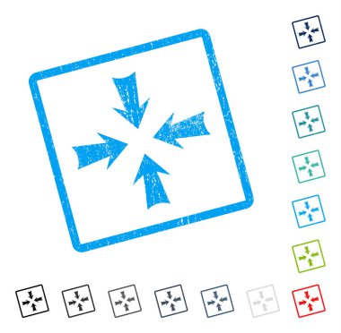 Okları simge kauçuk filigran azaltmak