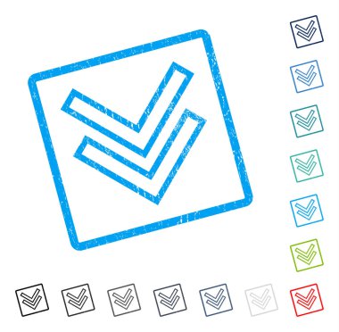 Simge kauçuk filigran kaydır