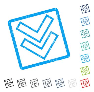 Simge kauçuk filigran kaydır