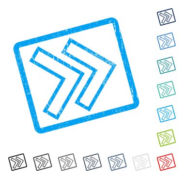 Üst karakter sağ simge kauçuk filigran