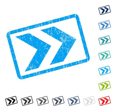 Üst karakter sağ simge kauçuk filigran