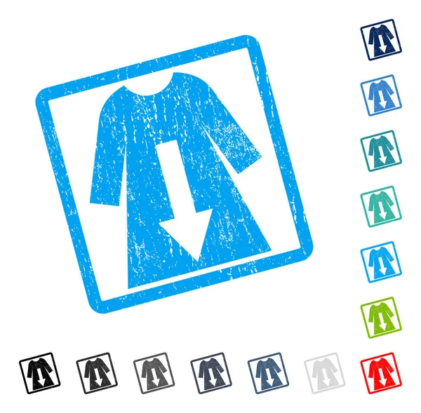 Kadın elbise simgesi kauçuk filigran indir