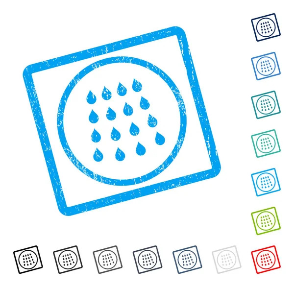 Damla simgesi kauçuk filigran