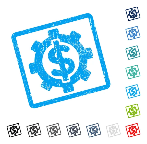 Mali Seçenekleri simgesini kauçuk filigran