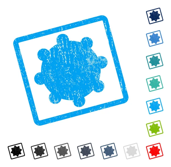 Dişli simgesini kauçuk filigran