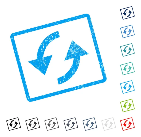 Simge kauçuk filigran Yenile