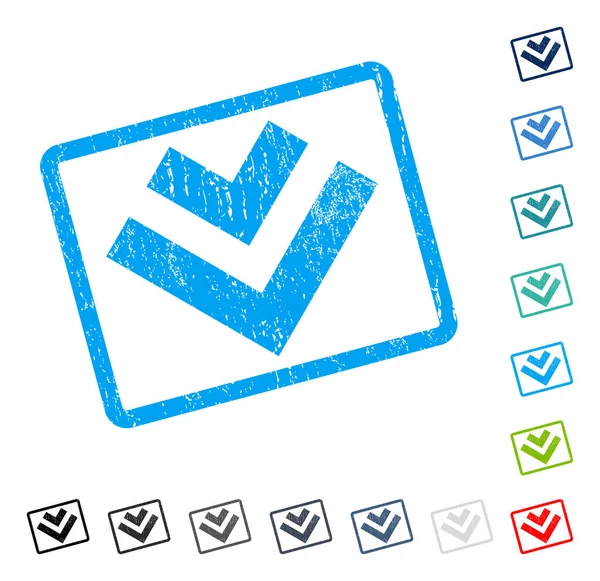 Simge kauçuk filigran kaydır