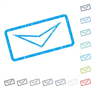 Simge kauçuk filigran aşağı ok ucu