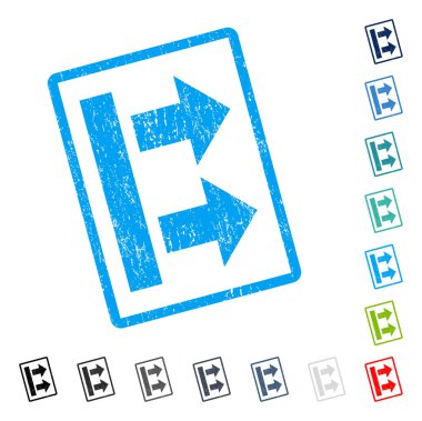 Sağ simge kauçuk filigran getirmek