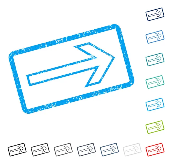 Ok sağ simge kauçuk filigran