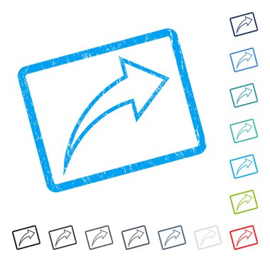 Simge kauçuk filigran Yinele