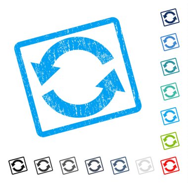 Simge kauçuk filigran Yenile