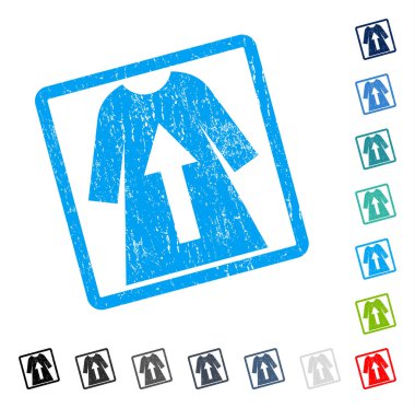 Kadın elbise simgesi kauçuk filigran al