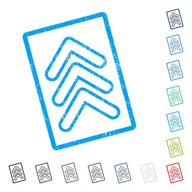 İşaretçi simgesi kauçuk filigran kadar üçlü