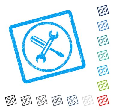 Simge kauçuk filigran ayarlama