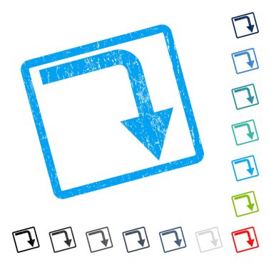 Simge kauçuk filigran çevirmek