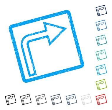 Sağ simge kauçuk filigran açmak