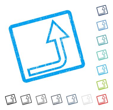 Simge kauçuk filigran çevirmek