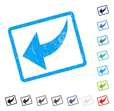 Simge kauçuk filigran geri al