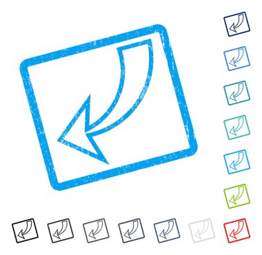 Simge kauçuk filigran geri al