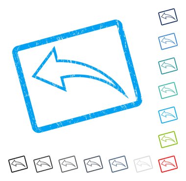 Simge kauçuk filigran geri al