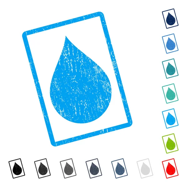 Simge kauçuk filigran bırak