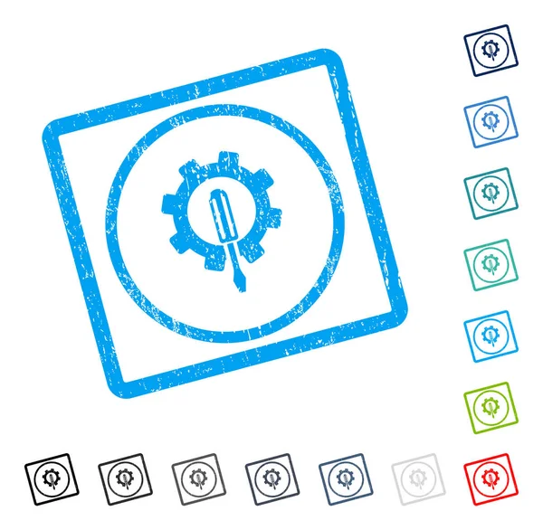 Mühendislik simgesi kauçuk filigran