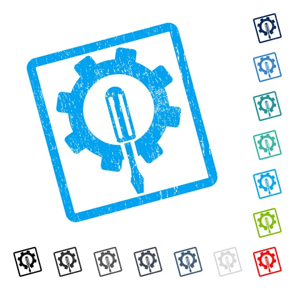 Mühendislik simgesi kauçuk filigran