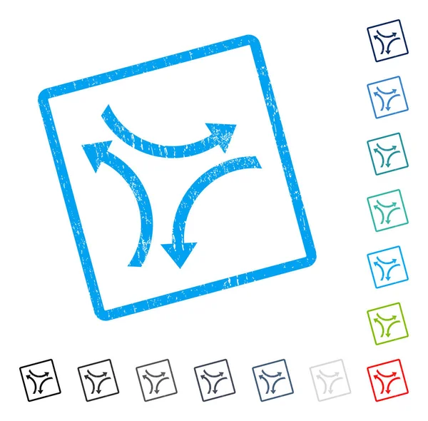 Exchange okları simge kauçuk filigran