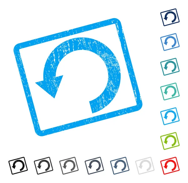 Simge kauçuk filigran Döndür