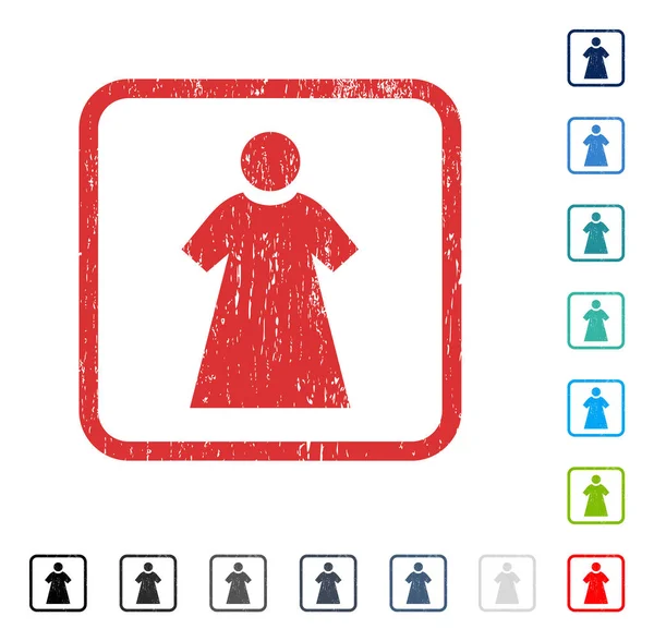 Kadın simgesi kauçuk filigran