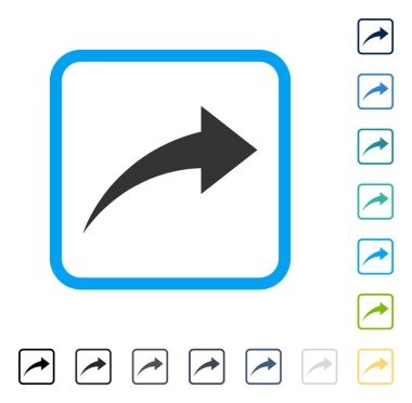 Çerçeveli vektör simge Yinele