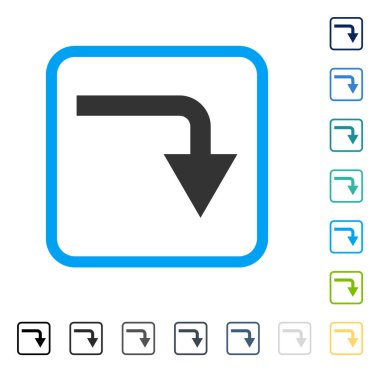 Çerçeveli vektör simge açmak