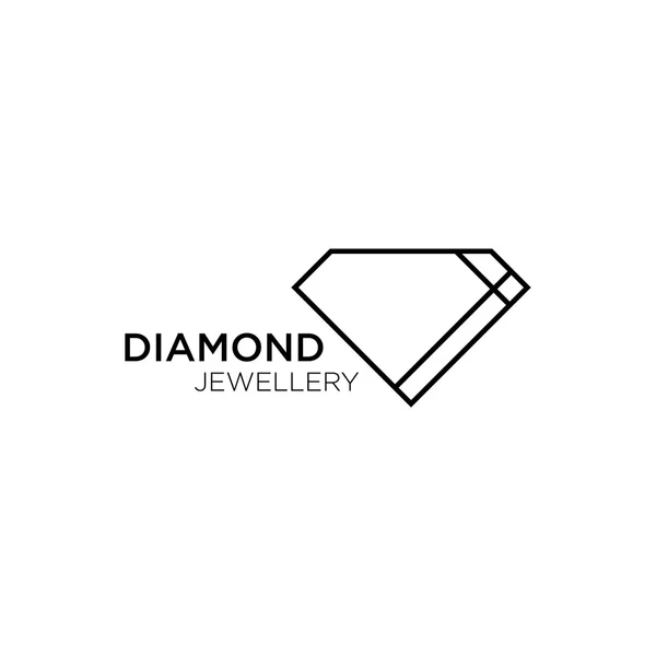 siyah ve beyaz tasarım şablonu en az Elmas mücevher