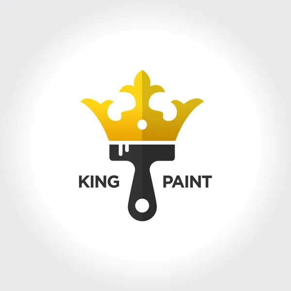 Peinture Premium. Service royal — Image vectorielle