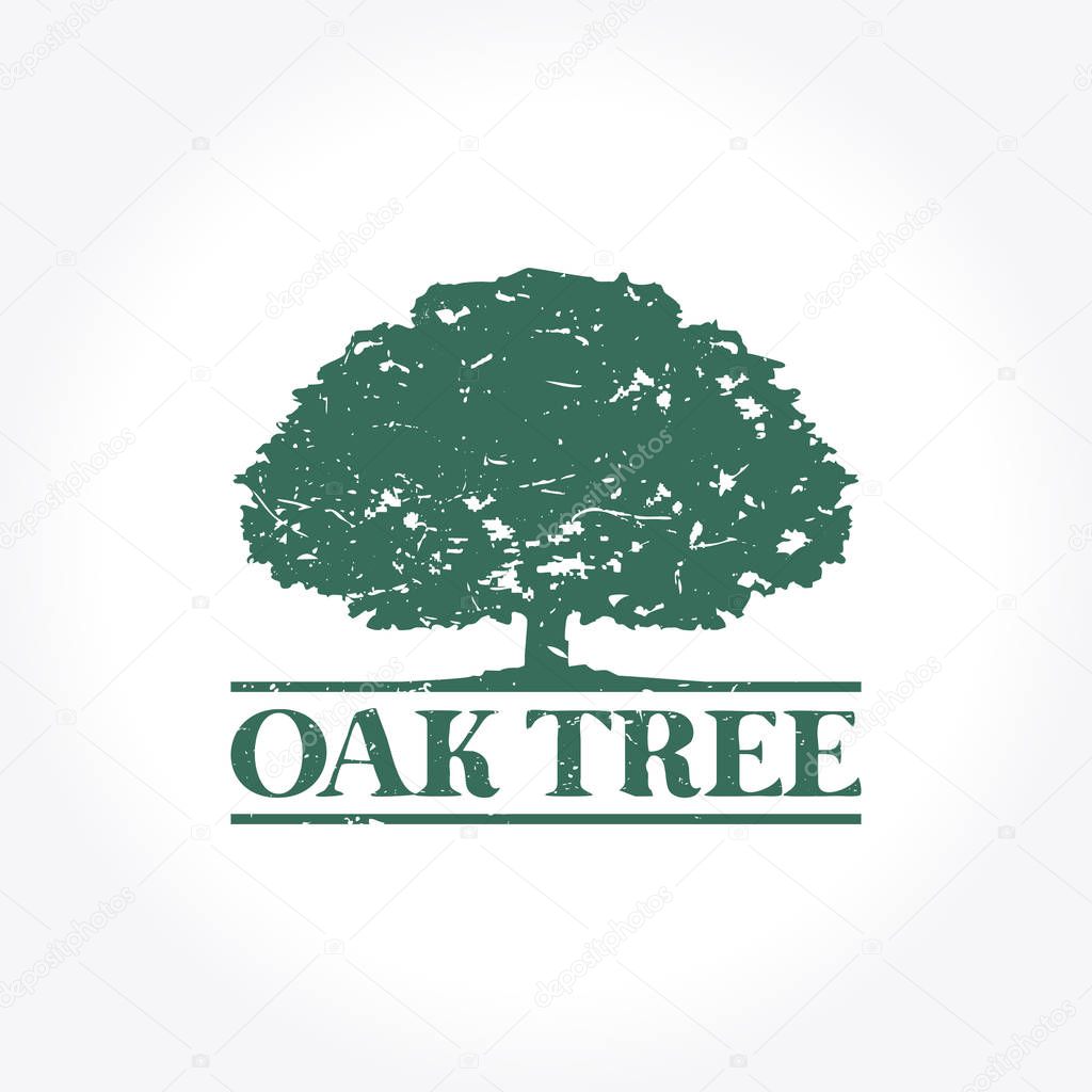 Green Oak Tree