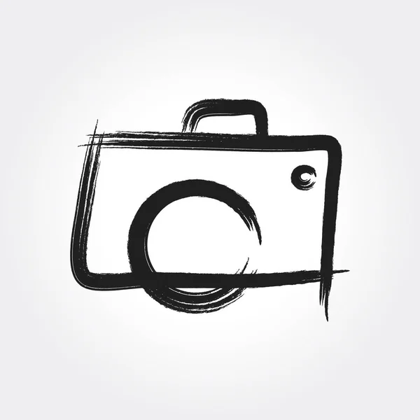 El çekilmiş kamera fotoğraf Logo