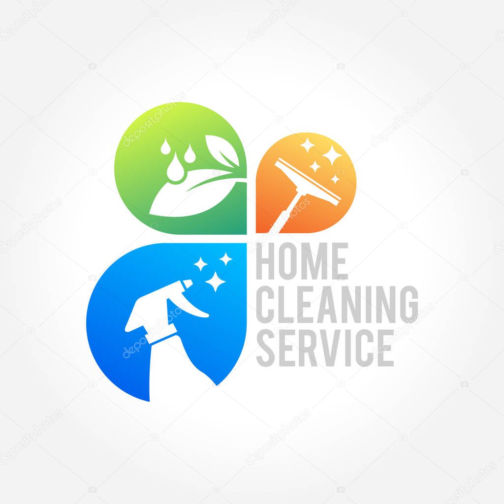 A great symbol for your cleaning service business