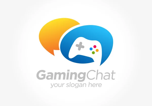 stock vector Gaming Chat and Community vector illustration