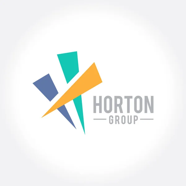 Letra H logotipo ícone design elementos de modelo —  Vetores de Stock