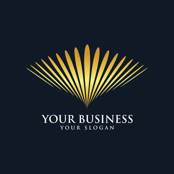 Résumé Logo de forme géométrique pour votre entreprise, Financière, Assurance, Exploration naturelle — Image vectorielle